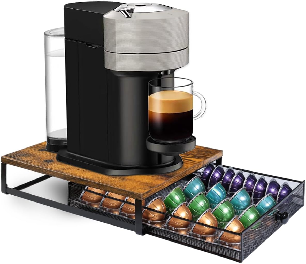 Sedegn Nespresso Vertuo Pod Holder: Pod Organizer for 56 Small/28 Large