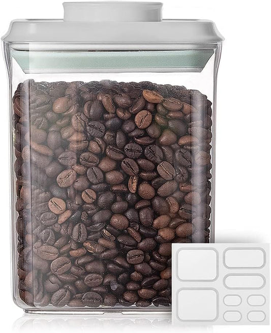 Ankou Food Airtight Containers (1500ml) 1.5 Qt Pop Up Food Formula Container With Lids, Bpa-Free One Button Open Stackable