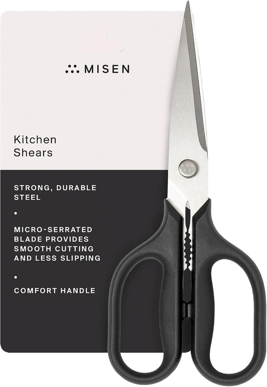 Misen Heavy Duty Kitchen Shears - Stainless Steel