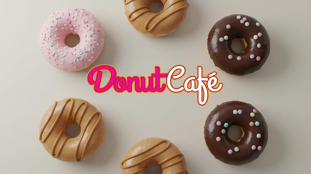 Donut Café K-Cup Coffee Pods, Medium Roast, Classic Blend, 36 Count | Single Serve, Vegan, Allergen Free, Non-GMO, Kosher, Vegetarian, Compatible with Keurig K Cup Brewers, Smooth &amp; Delicious