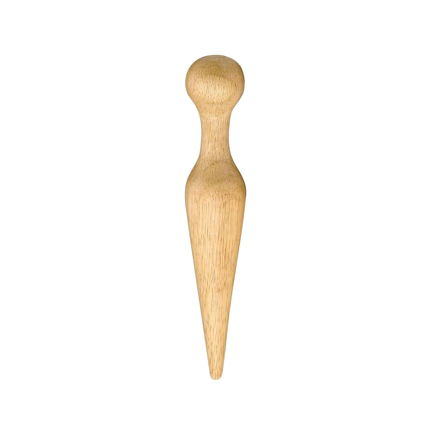 HIC Kitchen Pestle for Chinois, Cone-Shaped, Wood, 8-Inches