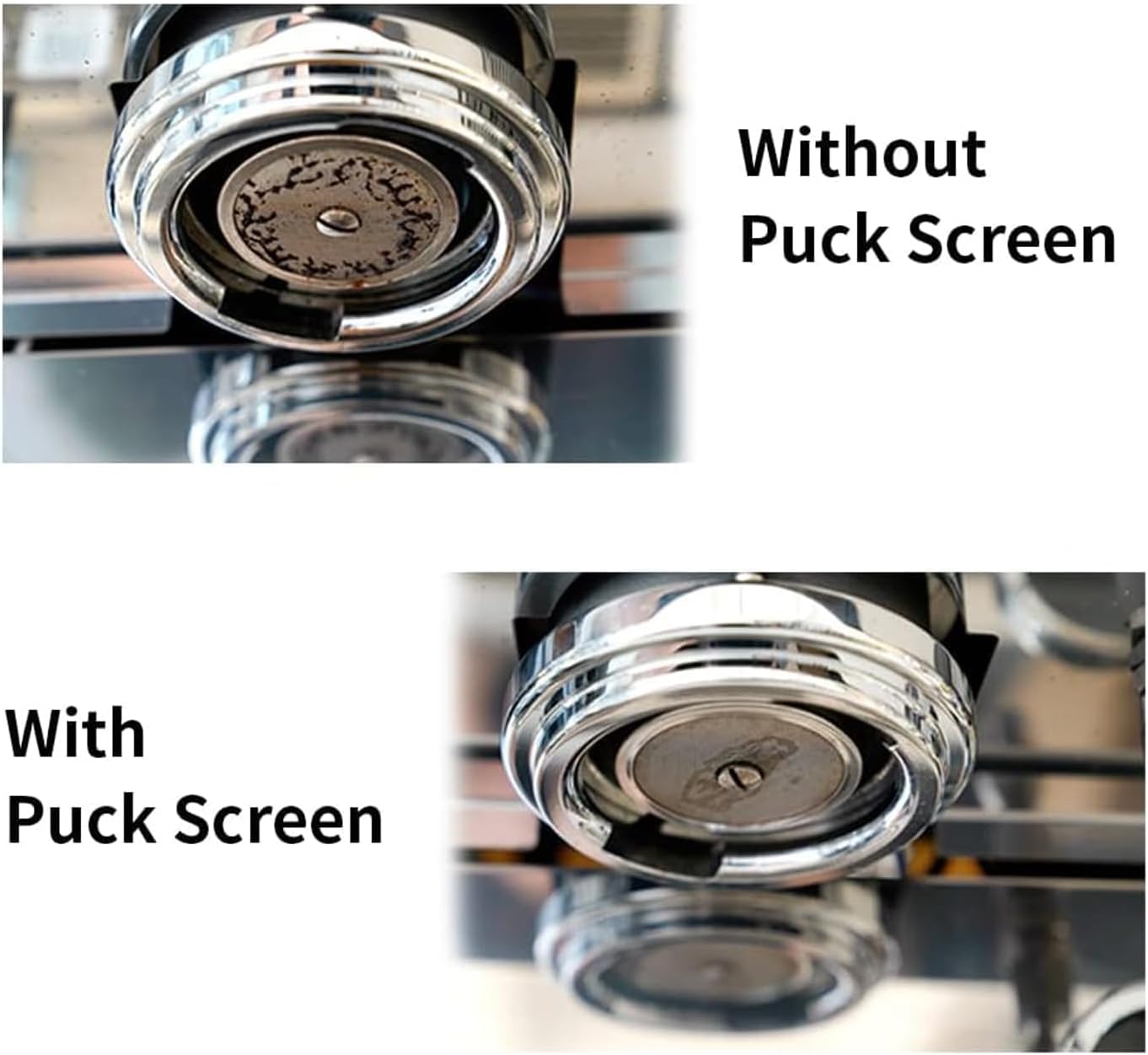 watchget 51mm Espresso Puck Screen Reusable Coffee Filter Mesh Plate