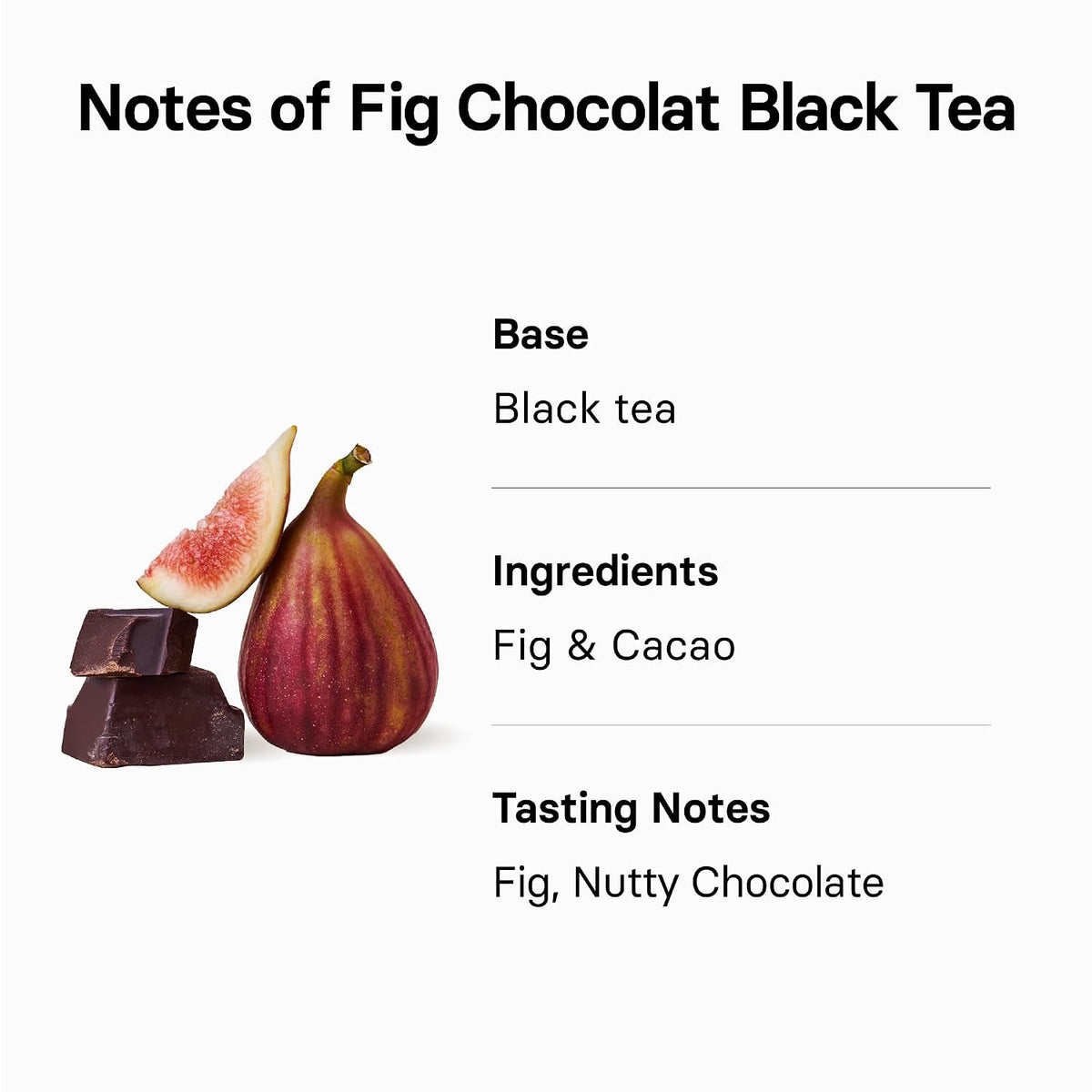 OSULLOC Fig Chocolat Black Tea (Juicy Fig & Chocolate flavor)