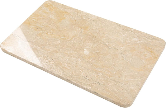 Marble Cutting Board, 12x20 Inch Marble Pastry Board With Non-Slip Feet For Cheese, Charcuterie, Dough, Chocolate, Dessert,