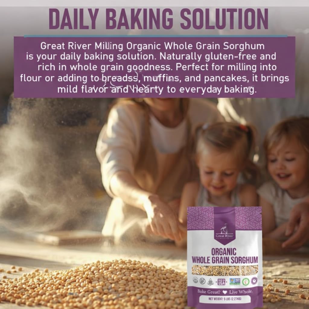 Great River Milling Whole Grain Sorghum