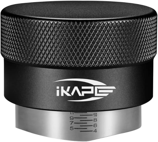 IKAPE Coffee Products, 53MM Coffee Distributor, Gravity Adaptive Espresso Distributor Fits All 54MM 