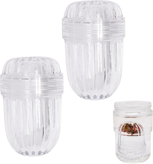 2Pcs Upgraded Fruit Infuser Insert for Wide Mouth Water Bottles, Flower Tea Infuser Bottle Ball, Leak-Proof Herb &amp; Tea Strainer for Loose Leaf Tea, Floral Tea, Coffee, Fruit