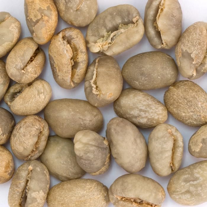 Coffee Bean Direct Unroasted Tanzanian Peaberry, 5lb Bag | Raw Arabica Coffee Beans for Home Roasting