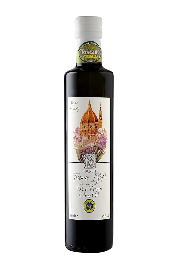 Florence N°1 Drinking Extra Virgin Olive Oil – Premium Early Harvest 2025 Gold Winner olive oil from Tuscany, Italy – Polyphenol Rich 400+ mg/kg evoo – Cold pressed Non-GMO for Cooking and Finishing