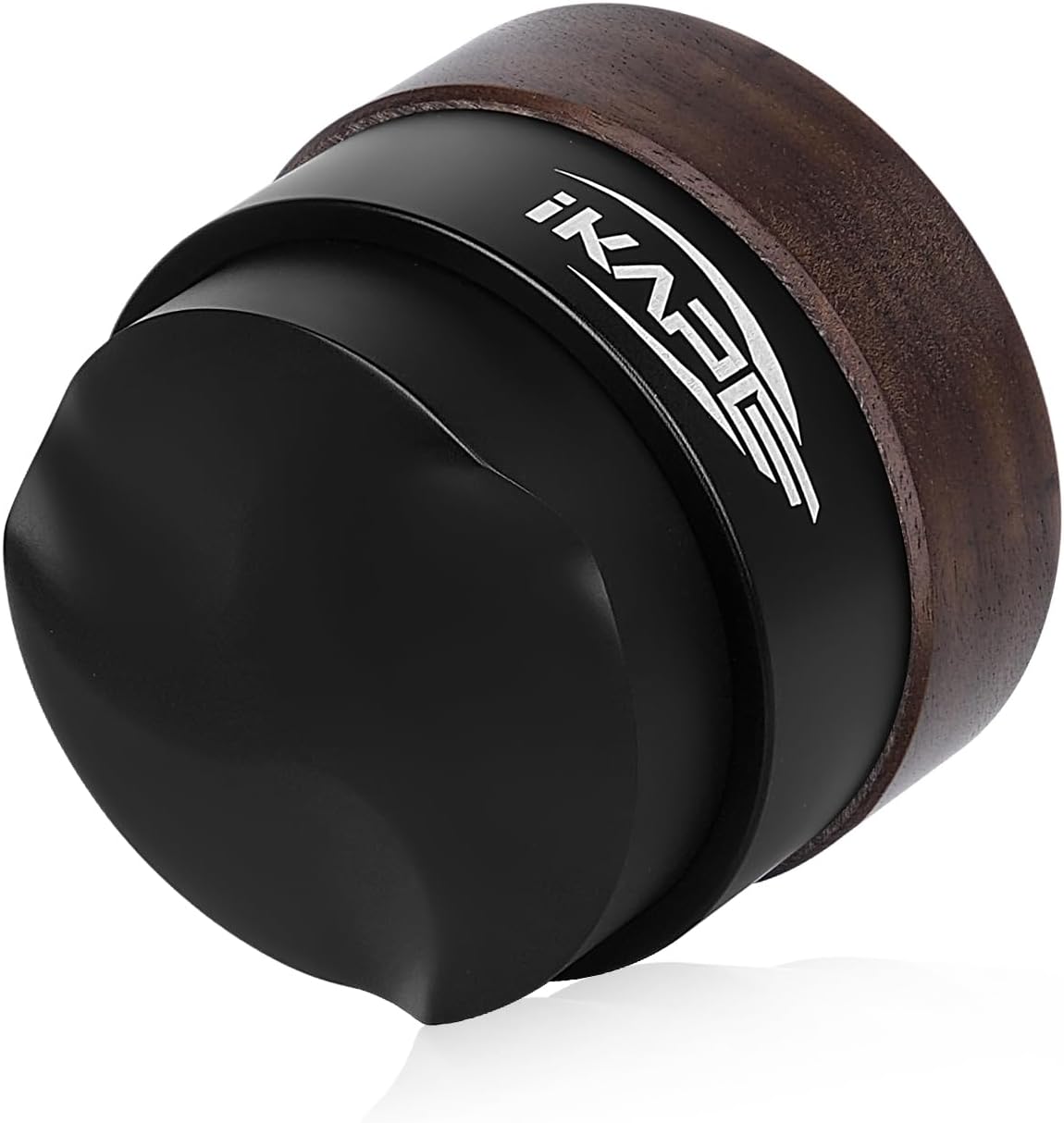 IKAPE 58MM Coffee Distributor, New Wooden Handle Design, Gravity Adaptive Espresso Distributor Fits 