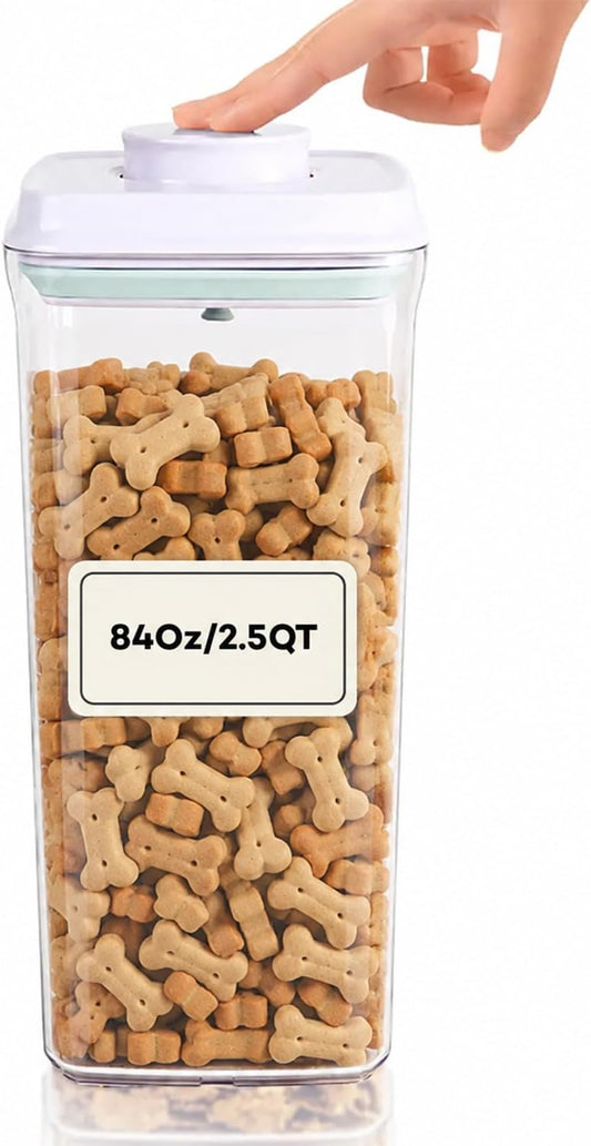 Bop Top Airtight Food Storage Containers | Pop-Top Lid | 10.5 Cups / 84 Oz