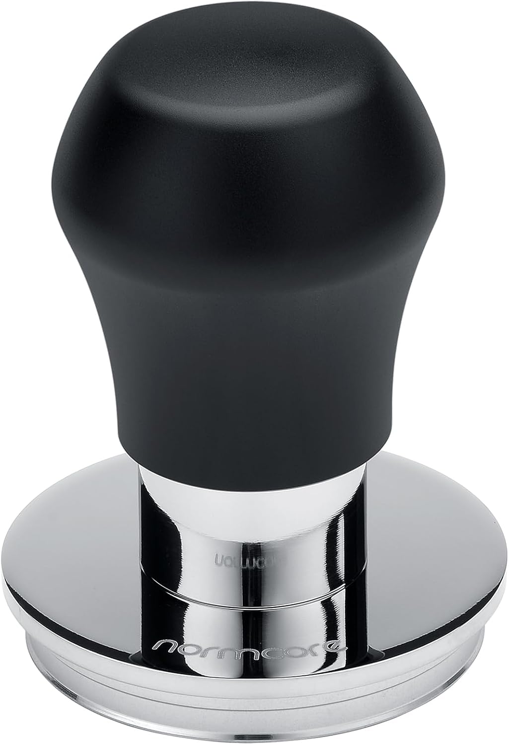 Normcore 51.5mm Coffee Tamper V4.1 Mini, Spring-Loaded Tamper with Click Feedback, Compatible with La Pavoni Professional PL, Europiccola EL, Black