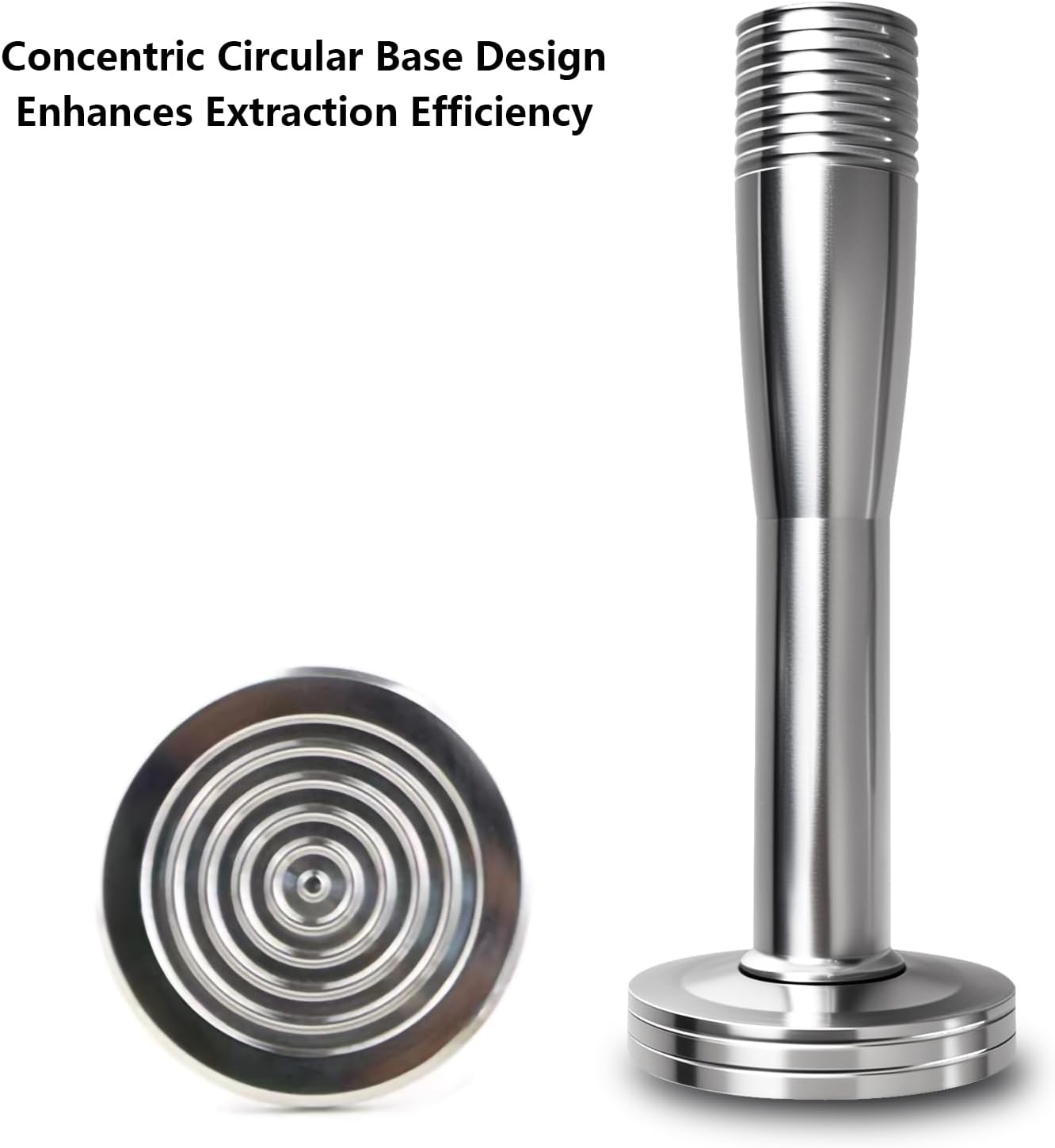 Coffee Tamper Press Chromed (24 mm)