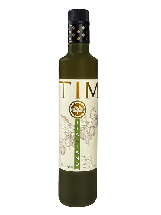 Entimio Italiano Organic Italian Extra Virgin Olive Oil from Italy, 500+ mg/kg High in Polyphenols, 2025 Gold Winner,