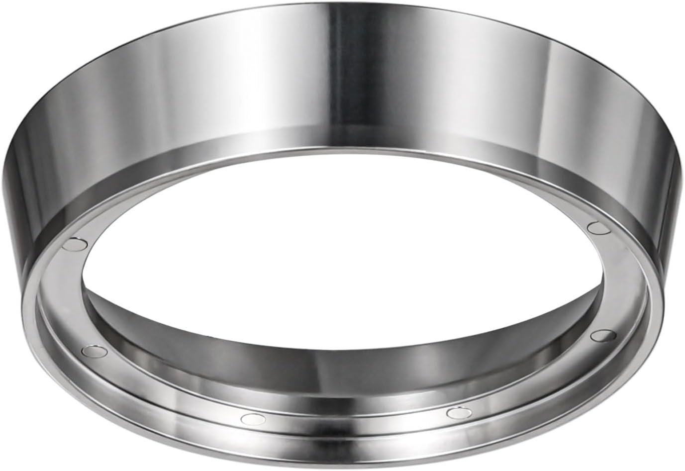 58mm Magnetic Dosing Funnel V2, MATOW Stainless Steel Espresso Dosing Ring with 8 Magnets Compatible