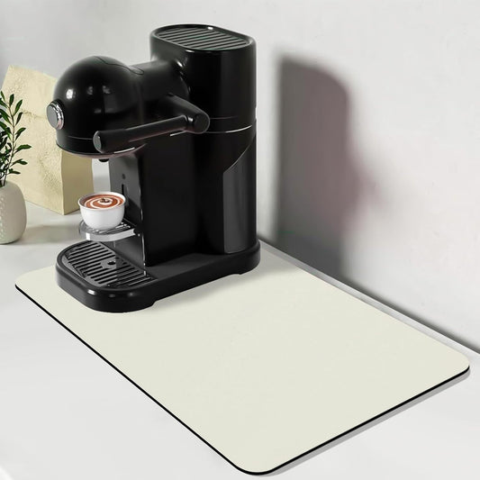 Bloss Coffee Mat, Super Absorbent Dish Drying Mat, Coffee Bar Mat, Kitchen Counter Mat, Hide Stain Rubber Backed Dish Drying