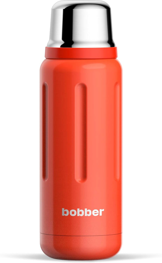 BOBBER 26 oz Stainless Steel Heavy Duty Thermos for Hot and Cold Drinks – Dishwasher Safe Insulated Water Bottle with Cup