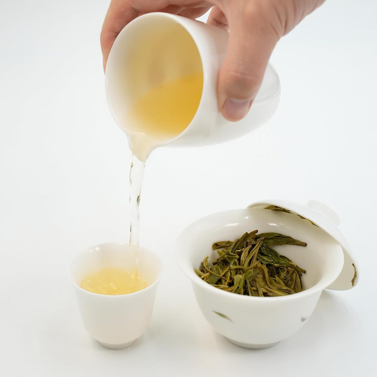 iTeaworld LongJing,Chinese Loose Leaf Green Tea,Dragon Well Tea 3.5oz | Up to 200 Cups|Rich Bean Aroma|Refreshing|Pure Loose Leaf Green Tea Unsweetened|Easy Mug Cold&amp;Hot Brewing