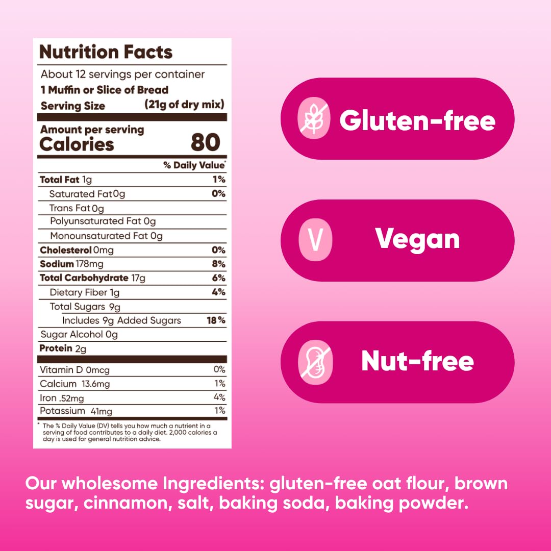 GoNanas Variety Pack Banana Bread &amp; Muffin Mix, Gluten Free, 3 Pack | Salted Caramel, Chocolate Chip &amp; Original | Dairy Free, Nut Free, Soy Free | Allergen Friendly | Better for You | Women-Owned
