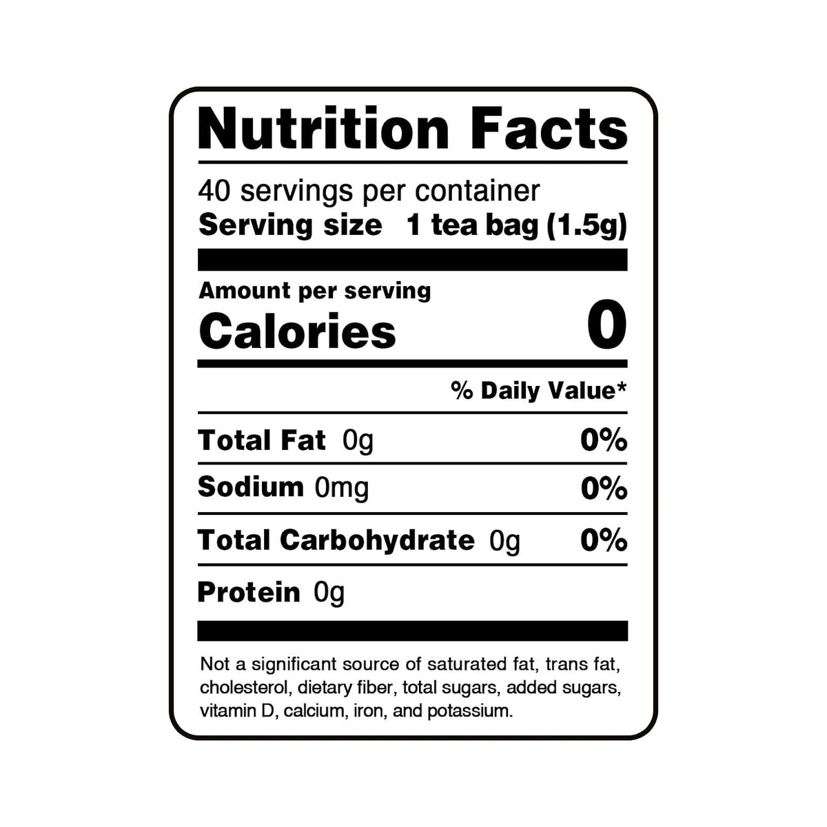 FullChea Spearmint Tea Bags, 40 Counts, Non-GMO, Caffeine-Free | Pure Dried Spearmint Leaf, Supports Digestion, Rich in Antioxidants. No Additives, Resealable Pouch