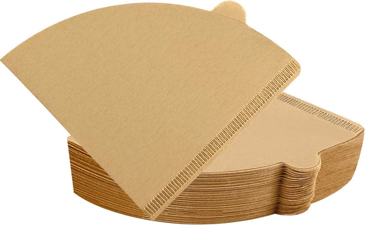 Coffee Filters, Cone Coffee Filters Size 02, 1-4 Cups, 200 Count, 2 Cone Filter for Pour Over and Drip Coffee Maker, Natural