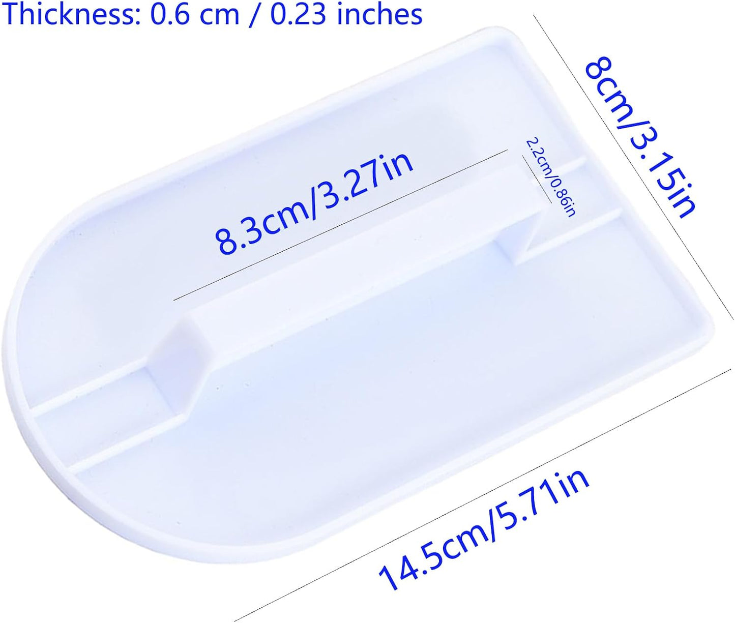 2 PCS Fondant Smoothing,Cake Decoration Icing Smoother