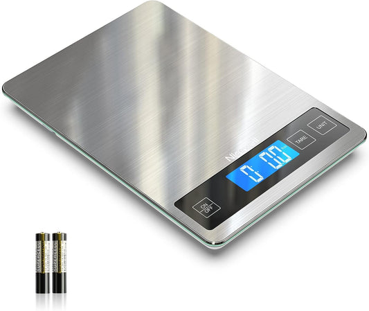Nicewell Food Scale, 22lb Digital Kitchen Scale Weight Grams and oz for Cooking Baking, 1g/0.1oz Precise Graduation,