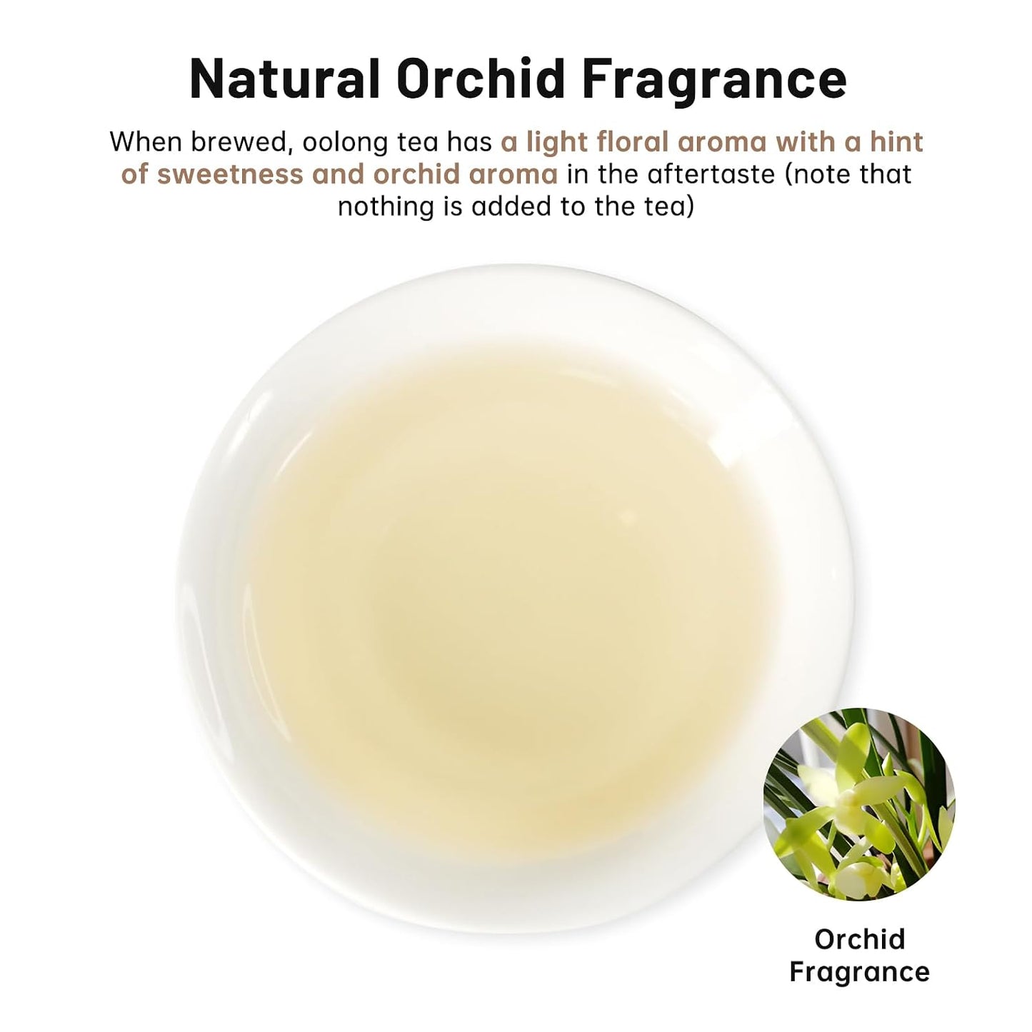 iTeaworld Tieguanyin Oolong Loose Leaf, Light Floral Style Oolong（3.5oz) | Up to 120 Cups|Natural Orchid Fragrance|Includes Tea Bags Easy Mug Brewing|Daily Use/Busy Work Tea