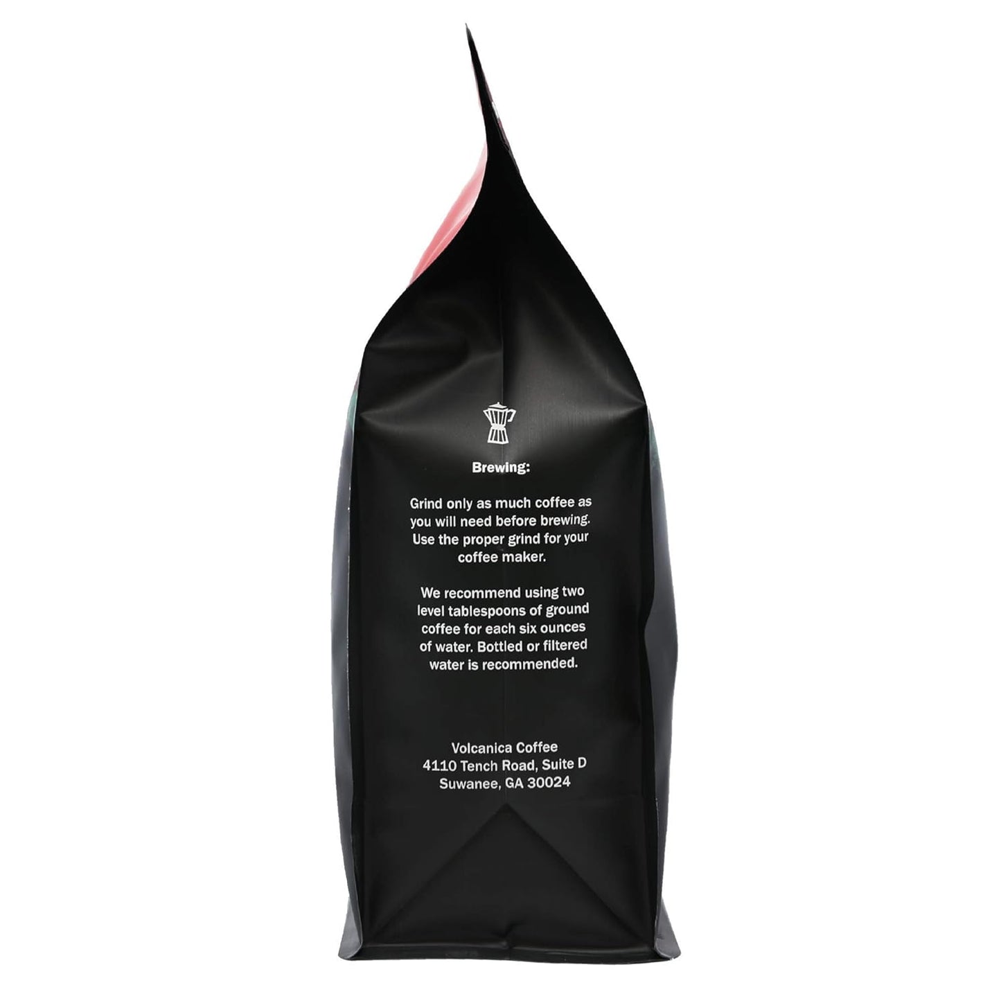 Volcanica Brazil Decaf Coffee, Bracosta Estate, Whole Bean, Swiss Water Processed, Fresh Roasted, Kosher, 16-ounce
