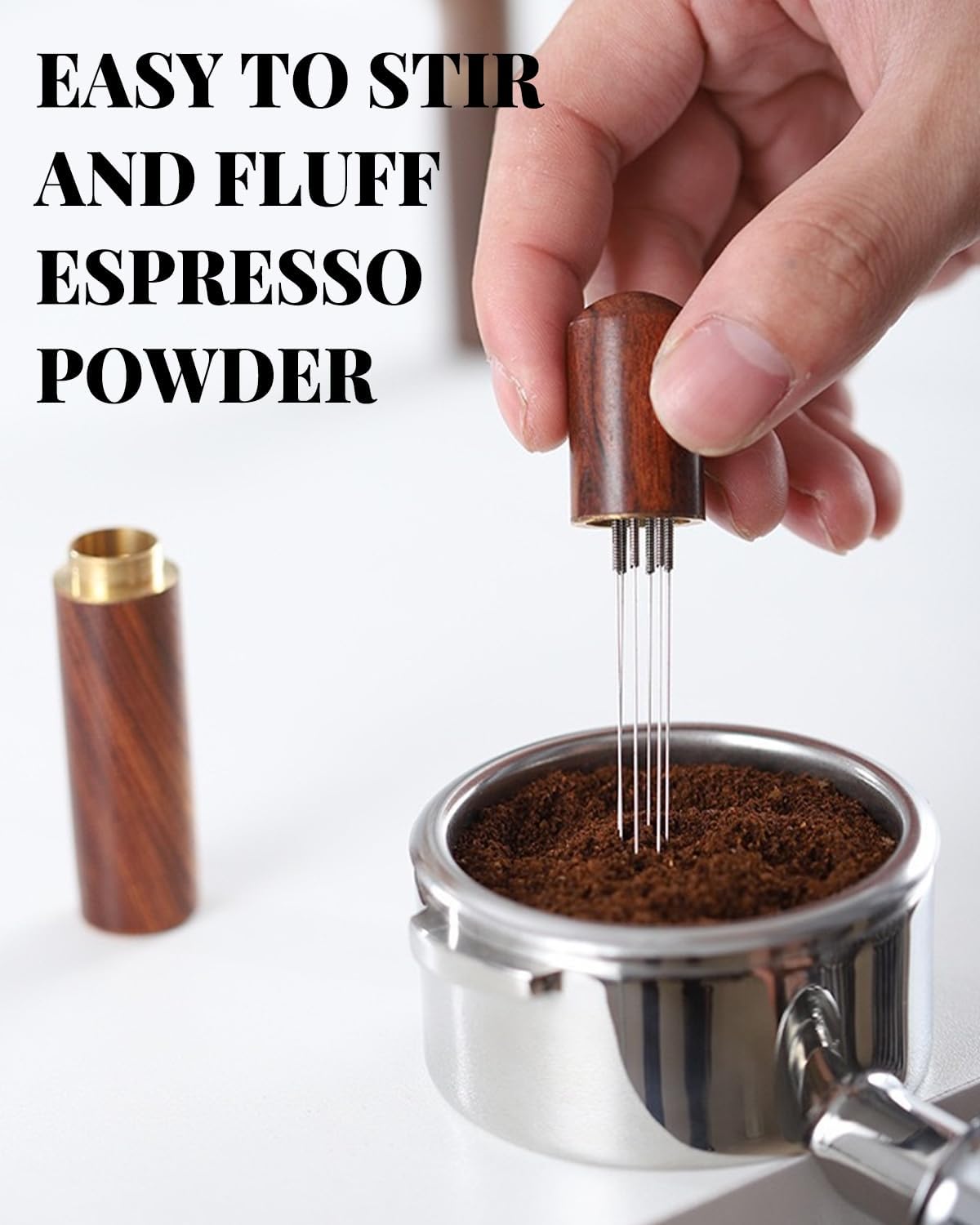Espresso Accessories Set, 53mm Espresso Tampera &amp; Dosing Funnel