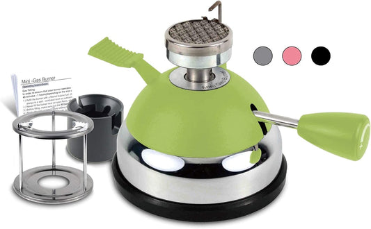 BLUEFIRE Butane Mini Burner for Tabletop Coffee Siphon Syphon/w Furnace Stand and Assembly Rack Ceramic Windproof Torch Head