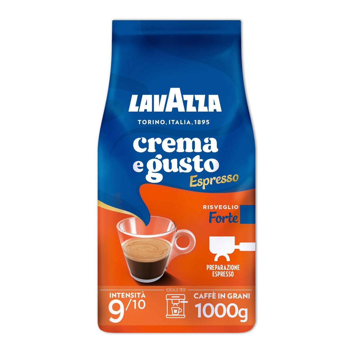 Lavazza Espresso Crema e Gusto 1000g Whole Beans