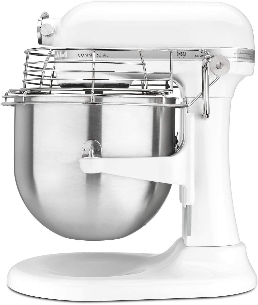 KitchenAid Commercial Series 8 Quart Bowl-Lift Stand Mixer with Stainless Steel Bowl Guard - KSMC895