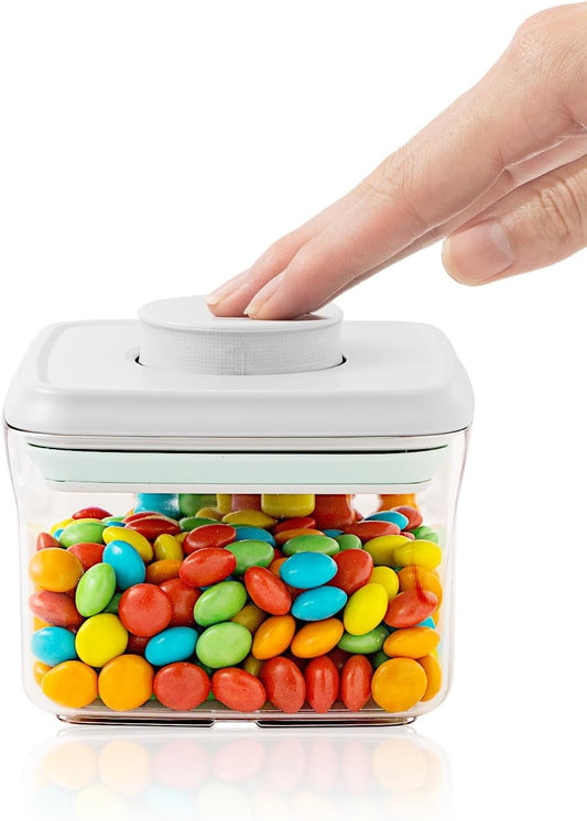 Mini Snack Container - 0.3 Qt Pop Food Storage Containers, BPA Free Small Food Containers with Lids, Food-Grade Air Tight