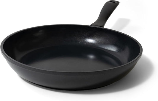 Alva Energy 9.5″ Ceramic Frying Pan – Non-Toxic, PFAS/PTFE-Free Skillet – Induction & Oven Safe, Lightweight with Stay-Cool Handle – Nonstick, Scratch-Resistant, Dishwasher Safe