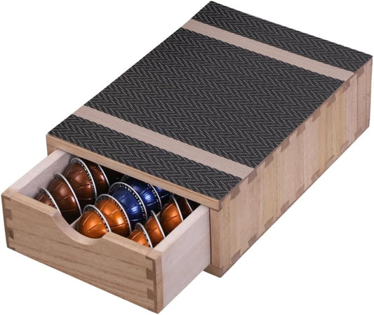 DDYURI Drawer Holder for Coffee Brew - Kitchen Machine Accessories Stand Shelf Countertop - Serve Coffee Station and Pod