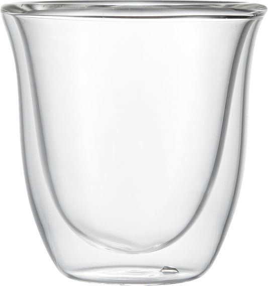 Restaurantware-Forma Professional 2.7 Ounce Double Wall Shot Glasses, 12 Insulated Espresso Cups - Dishwashable, Reusable,