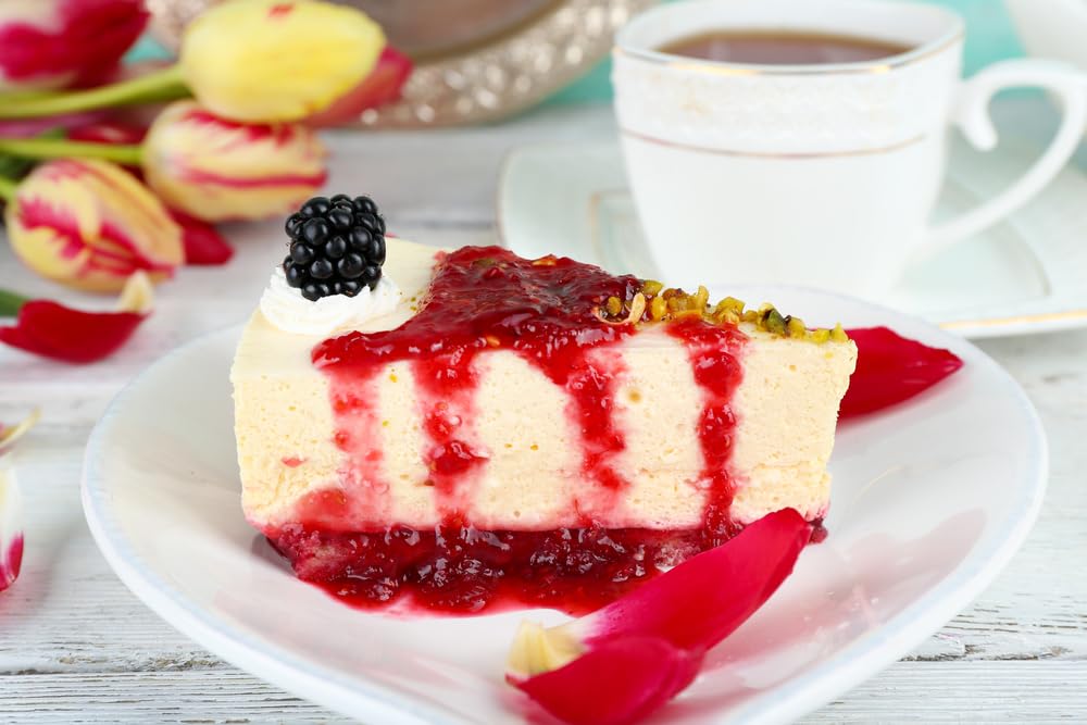 A Blend Above Heaven Sake Cheesecake Mix - No-Bake Dessert, All Natural, Gluten Free, No MSG - Instant Dessert Mix, Fruit Dip, Bagel Topping, Frosting, Cheesecake Filling - Makes 16 Oz (Pack of 3)