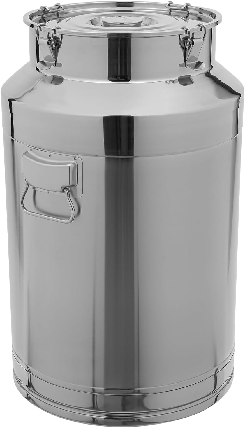 11.81in Thickened Stainless Steel Milk Can Large Liquid Container Storage,Stainless Steel Milk Bucke