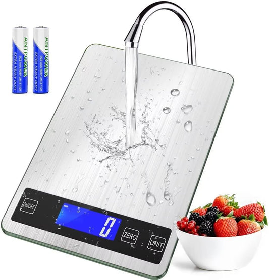 ''Cooking Master' 22lb Digital Kitchen Scale,Food Scale Measures in Grams and Ounces for Weight Cooking Baking,1g/0.1oz