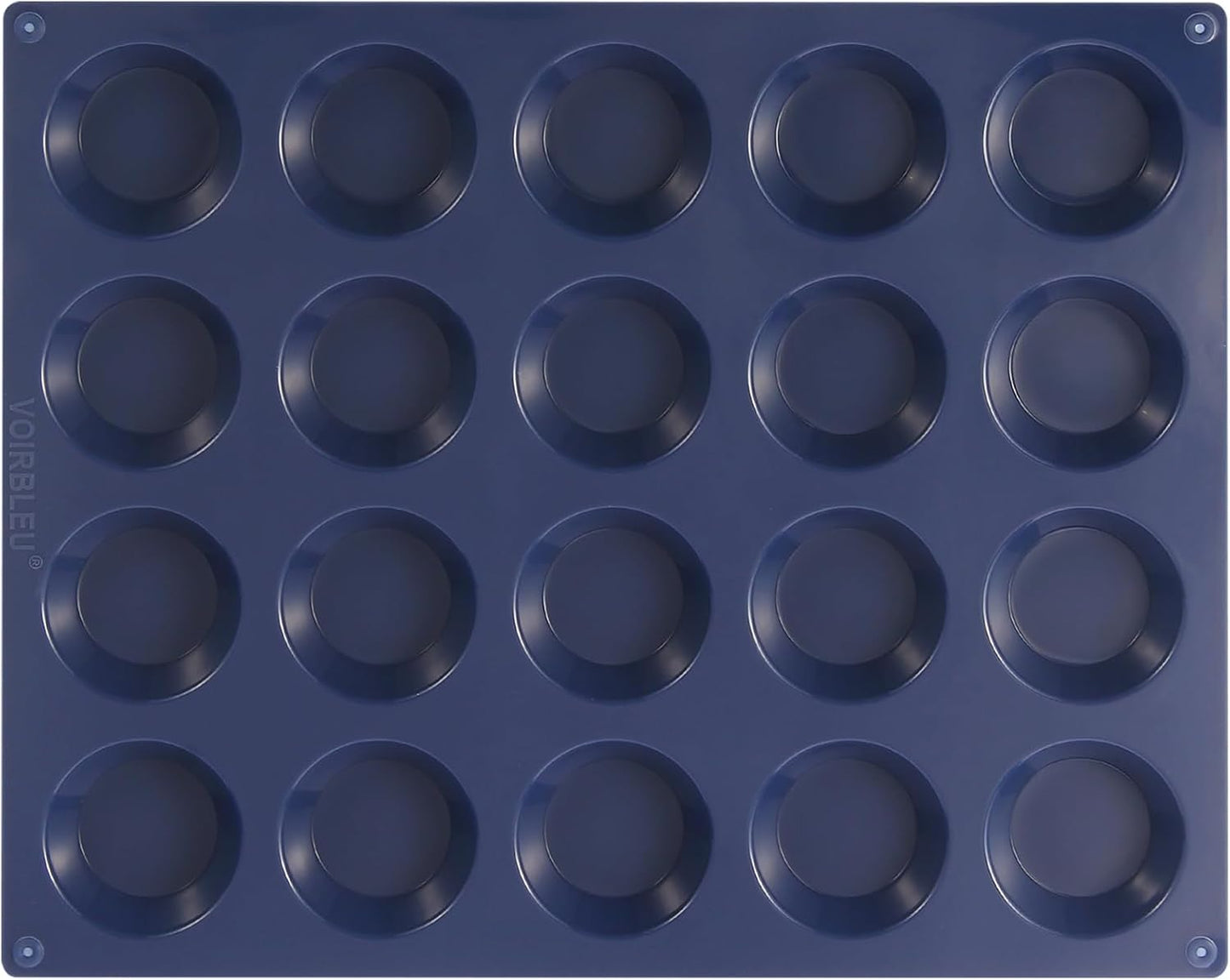 Silicone Tart Mold, 2 Inch Mini Pie Pans, Blue, 1 Count | For Baking, Mini Pie Pans, For Mince Pie, For Fruit Pie