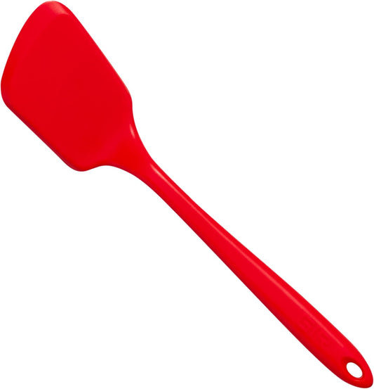 GIR: Get It Right Silicone Cooking Spatula Turner - 11-Inch Red - One-Piece Seamless Design - Nonstick Heat-Resistant