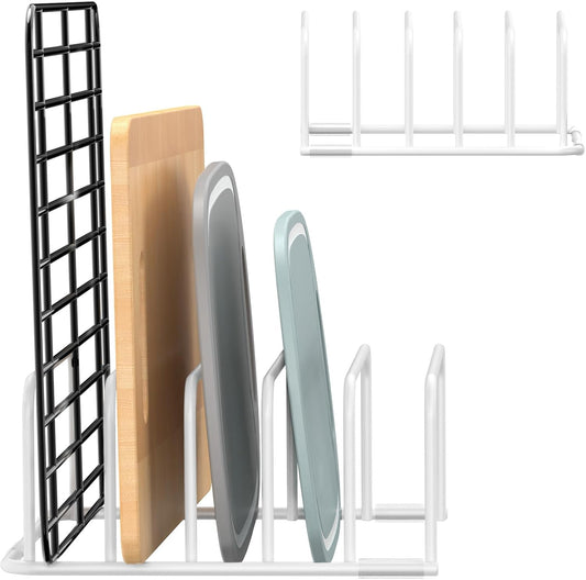 Cutting Board Organizer, 1Pcs Cutting Board Holder Rack Baking Cookie Pan Sheets Cooling Small Racks Storage Stand for