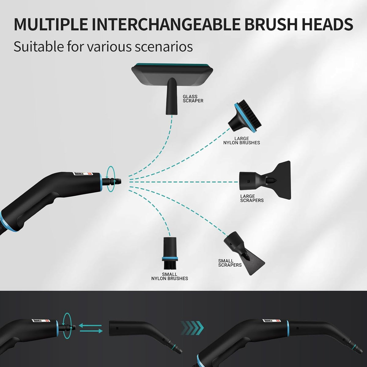 Heapsion Steam Cleaner