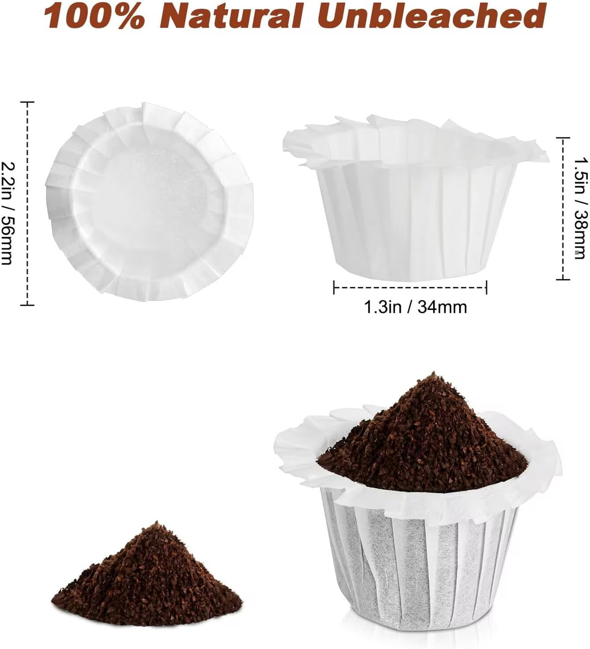 Disposable Paper Coffee Filters