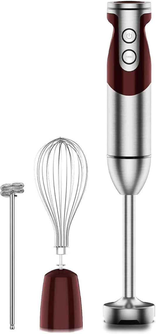 MegaWise Pro Titanium Reinforced 3-in-1 Immersion Corded Hand Blender