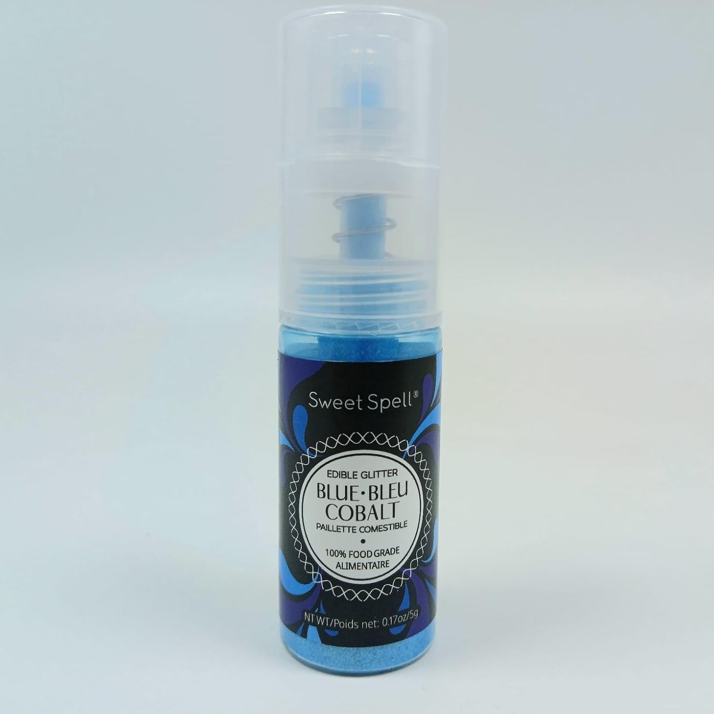 Sweet Spell Edible Glitter Spray for Cakes, Cocktails, Food Grade | 0.17oz (5g), 100% Edible, Vegan, Gluten-Free, Halal, Christmas