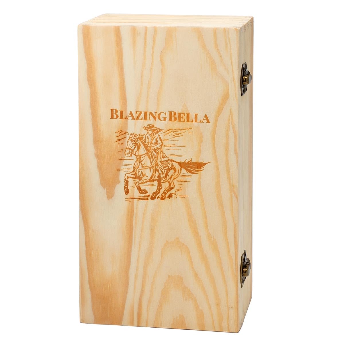 Blazing Bella Olive Oil and Balsamic Vinegar Gift Set – Traditional Aged Balsamic Vinegar &amp; Extra Virgin Olive Oil (2 x 250ml) – Gourmet Gift Set in Signature Wooden Box