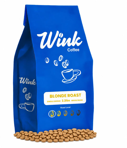 Wink Coffee Blonde Roast Whole Bean Coffee