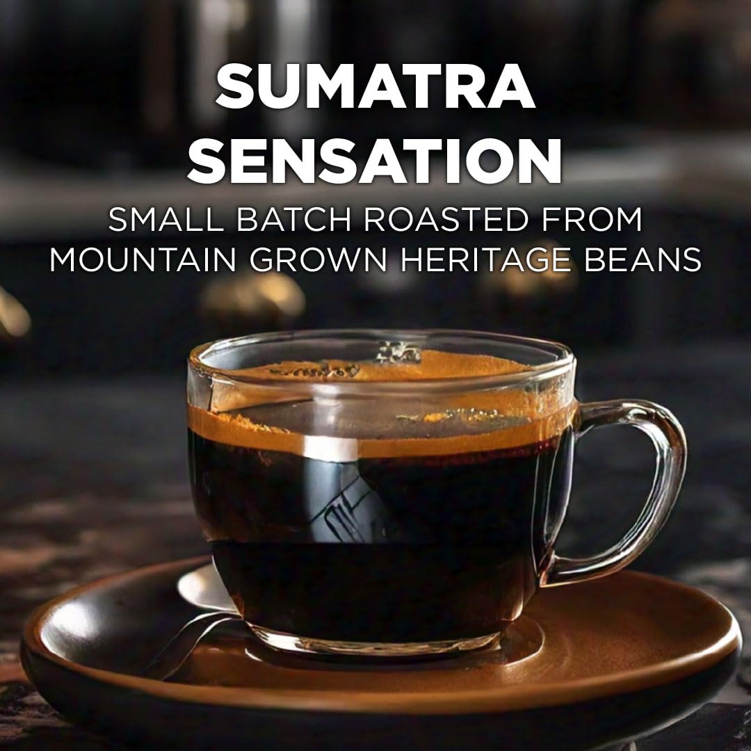 Maud's Sumatra Medium Roast Coffee Pods, 100ct